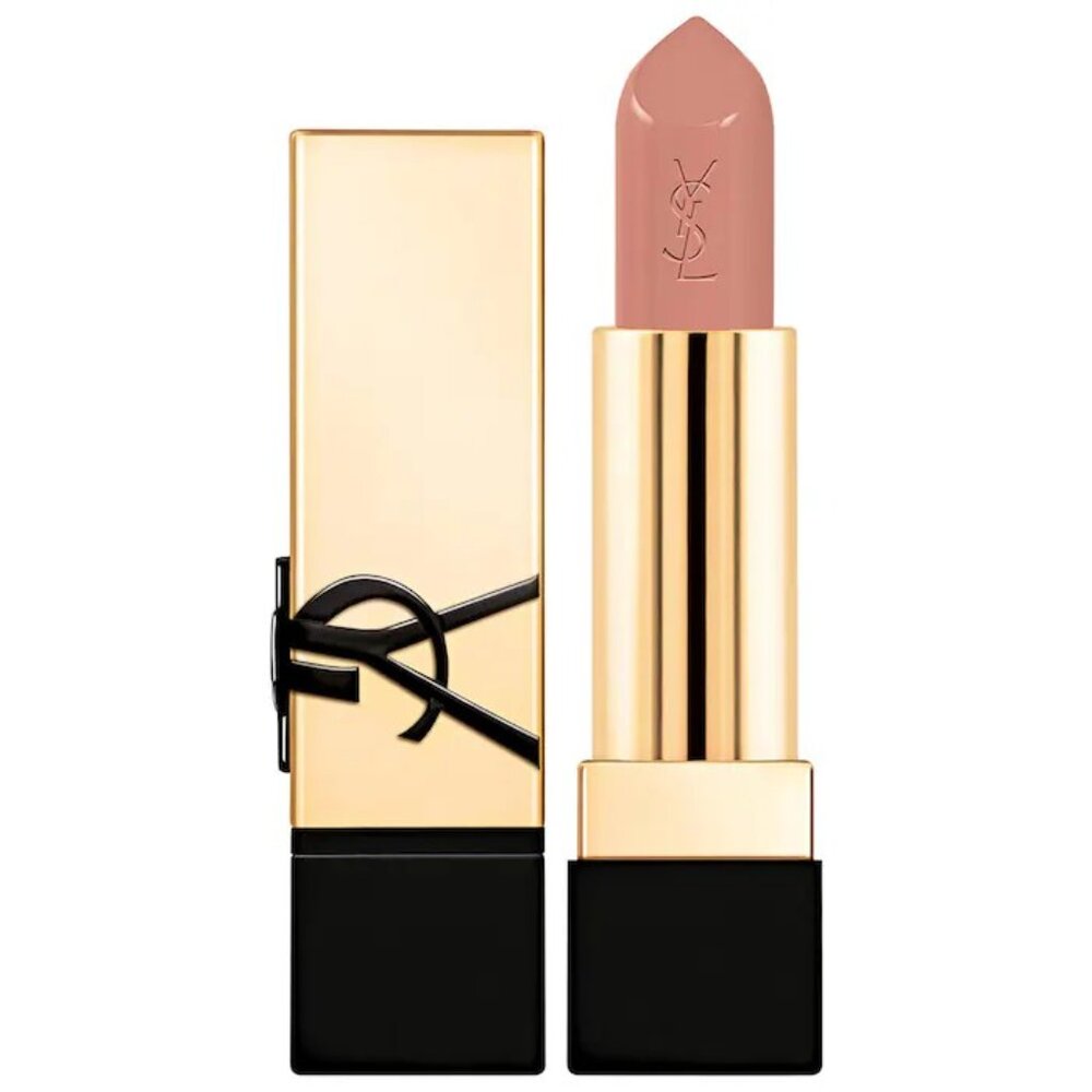NWT YSL Rouge Pur Couture Satin Mini Lipstick N1 Beige Trench